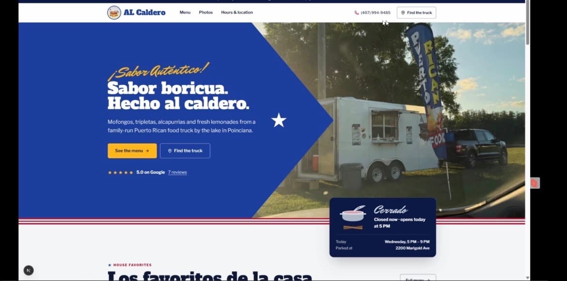 AL Caldero project cover